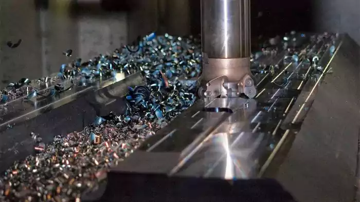 Comparison of metal chips from good vs poor machinability