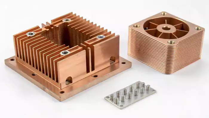 Copper wiring or heat sink