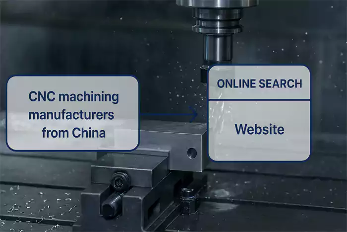 Search online for CNC machining manufacturers
