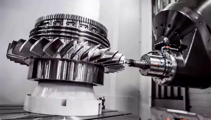 CNC mills remove material using rotating cutters