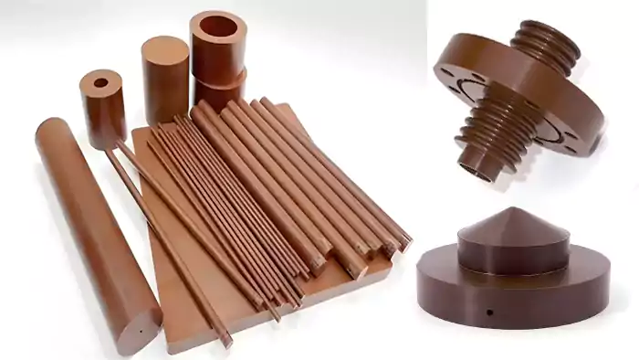 CNC machined part made from Polyimide