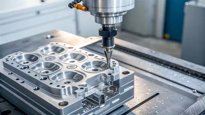 CNC milling of stainless steel parts