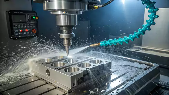 Using Coolant in CNC Machining of Automotive Parts