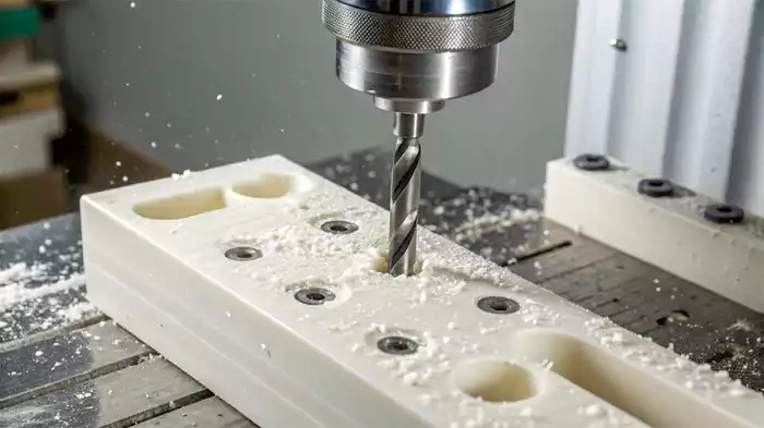 CNC Drilling Plastic