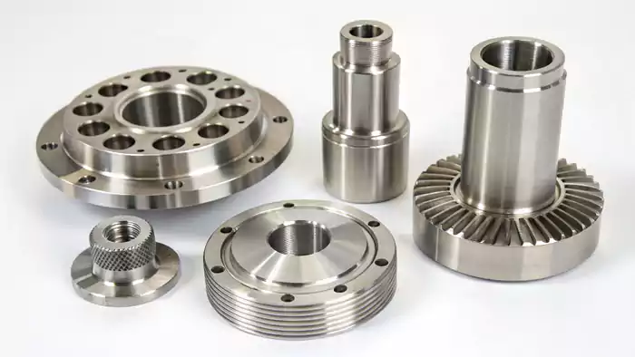 CNC machined titanium parts