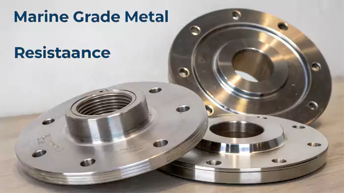 Custom machining of marine grade metal parts