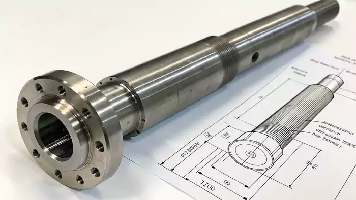 Press fit interference between shaft and hole in a part