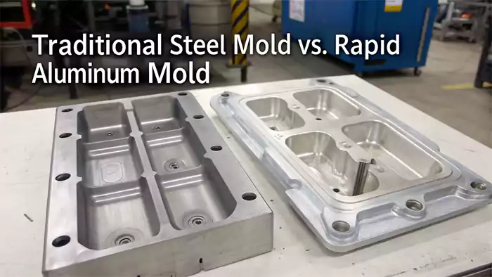 Side-by-side comparison: Traditional Steel Mold vs Rapid Aluminum Mold