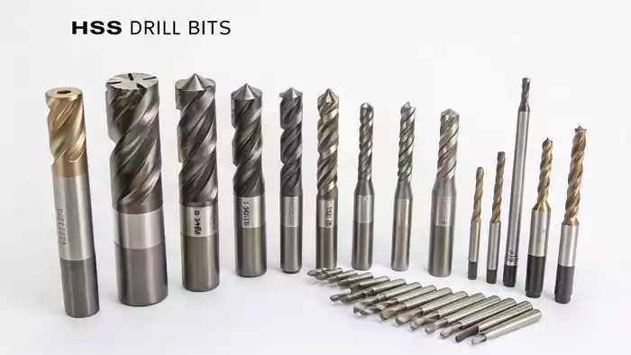 Various HSS Drill Bits and End Mills