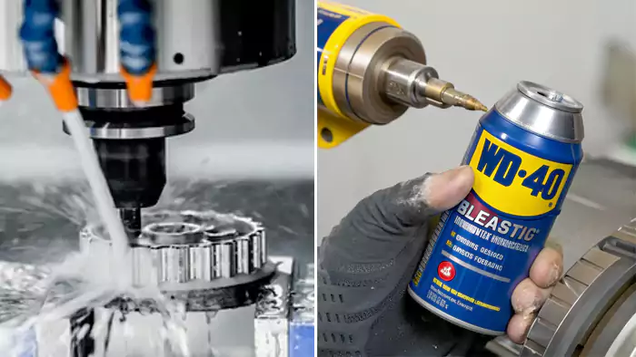 WD-40 can vs cutting fluid