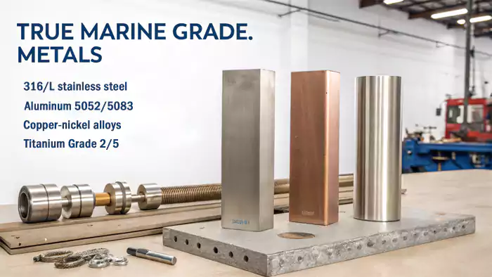 Which Metals Qualify as Marine Grade