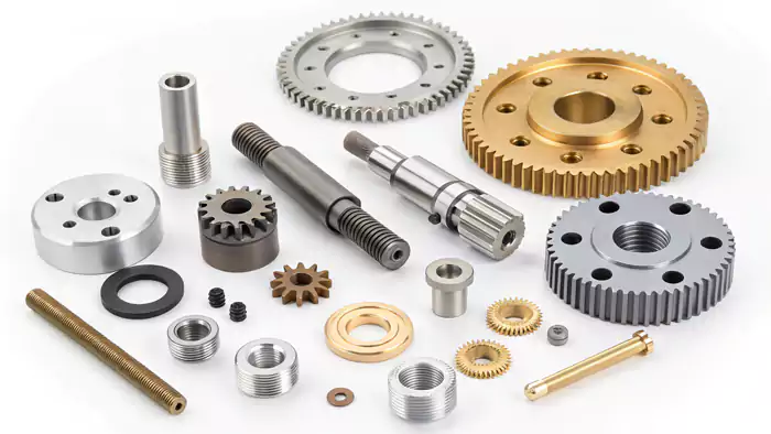 A collection of various rapid prototypes made from different materials