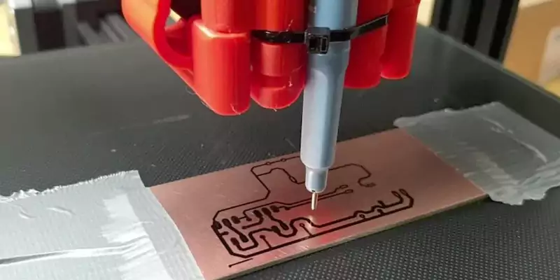 A table clearly listing the advantages and disadvantages of 3D printed PCBs