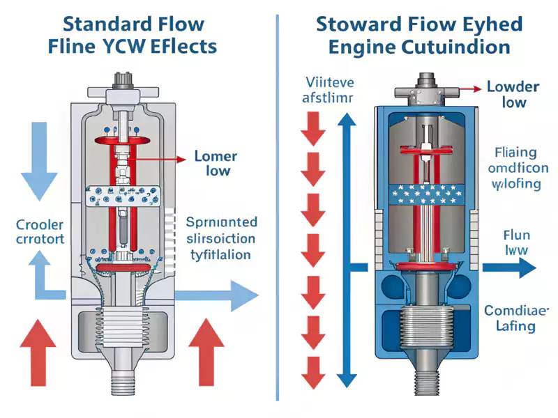 Graph showing increased airflow (CFM) after porting a cylinder head