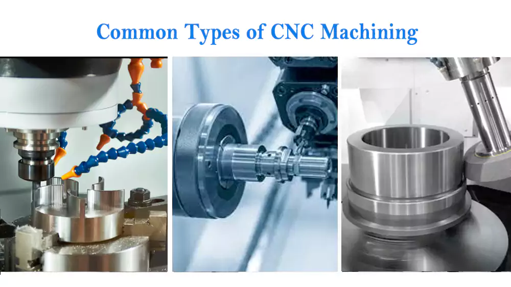 Different Types of CNC Machining Processes - Turning, Milling, and Grinding