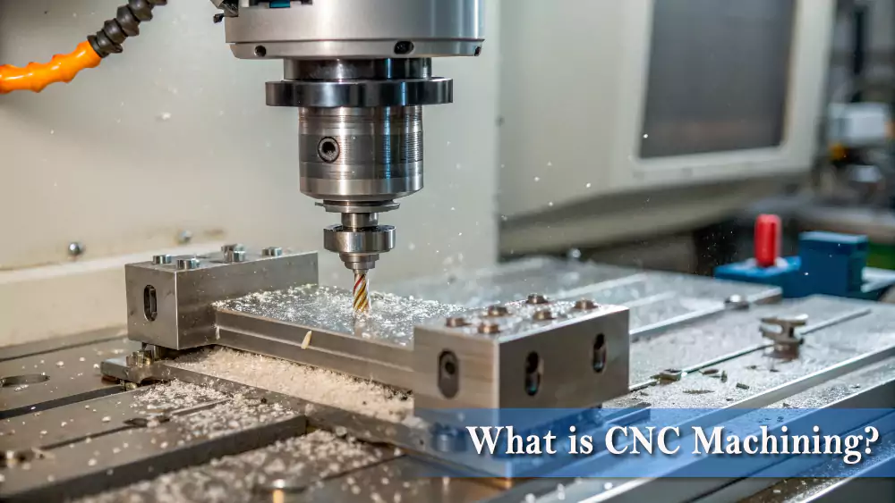 CNC 5-axis machining center milling complex metal parts