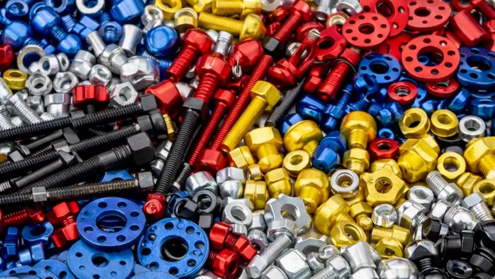 custom motorcycle fasteners CNC