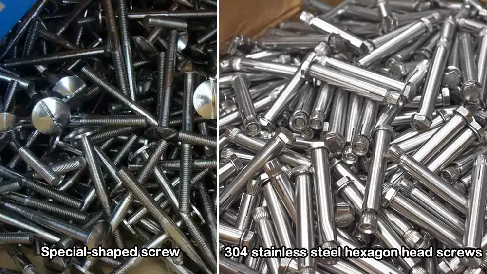 Bulk customisation of fasteners
