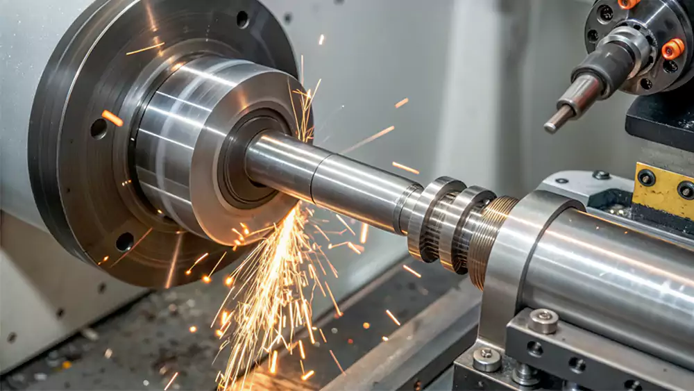 cnc shaft machining process
