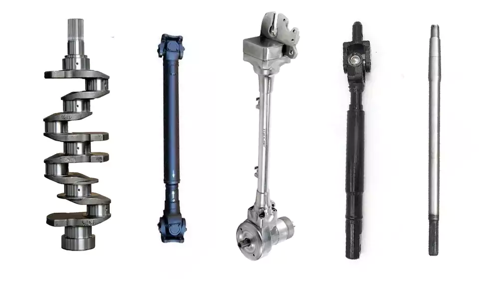 automotive shaft types splined shaft transmission shaft steering intermediate shaft