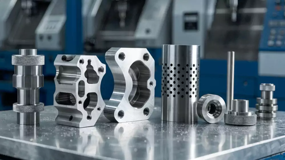 High precision CNC machining