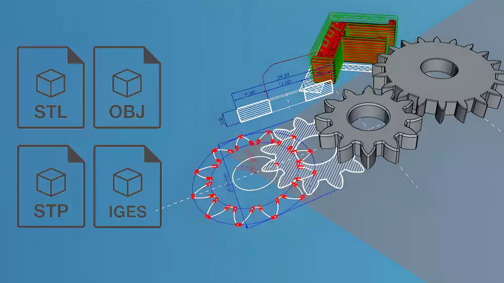 CAD file formats for CNC machining