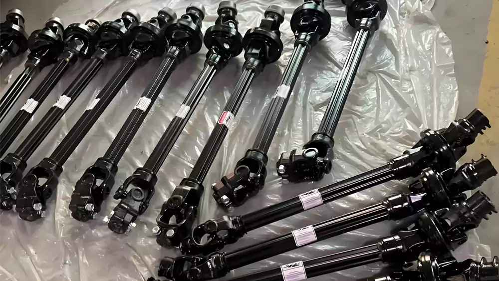 automotive transmission shaft steering shaft precision machined component