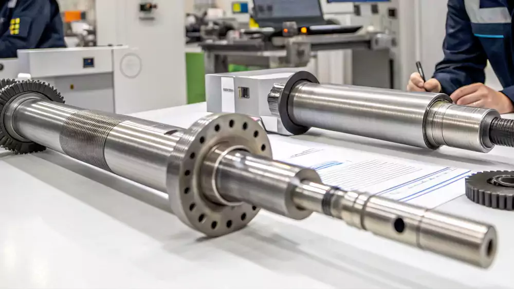 shaft inspection quality control