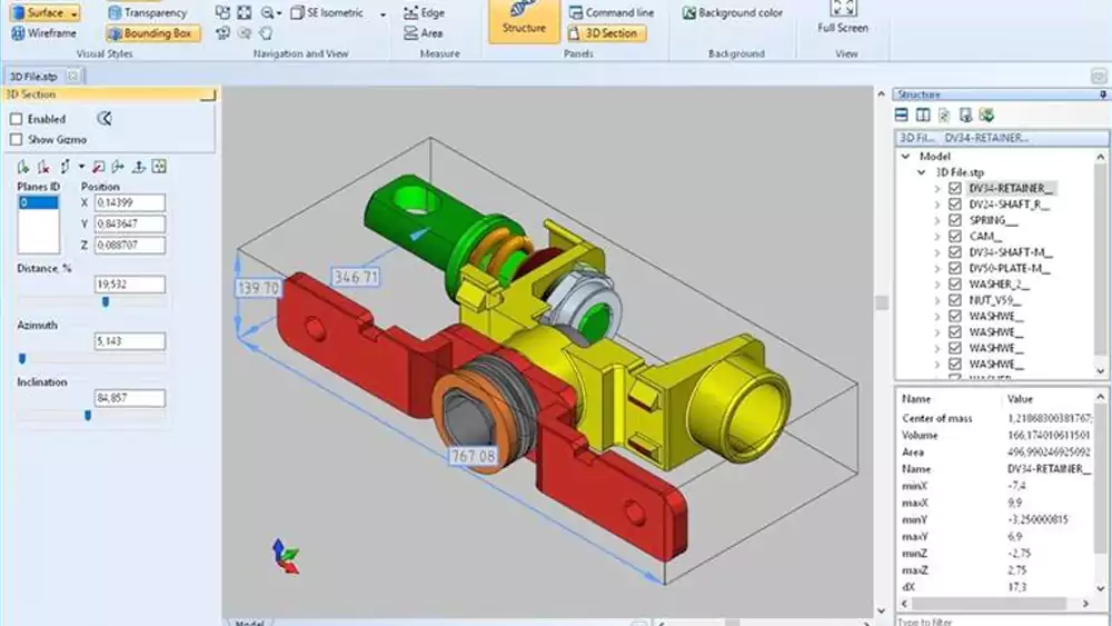 STP files contain both the geometry and attributes of 3D CAD models