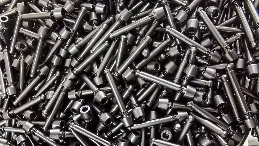 precision pins in mechanical assemblies