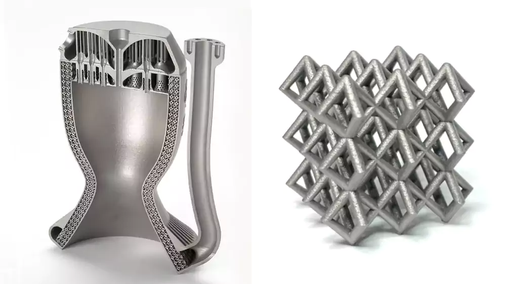 metal additive manufacturing lattice structure