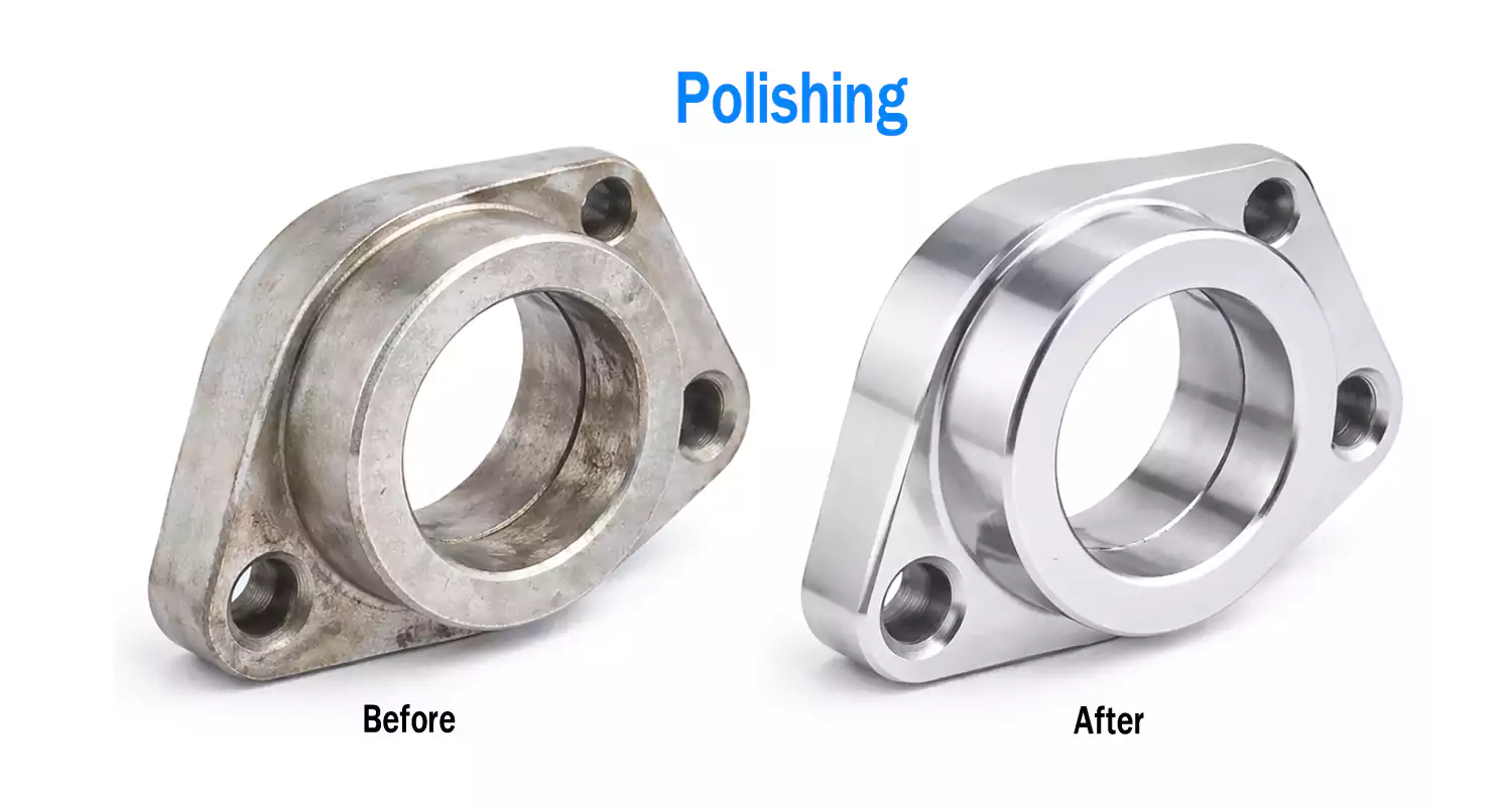 surface roughness comparison before and after cnc polishing