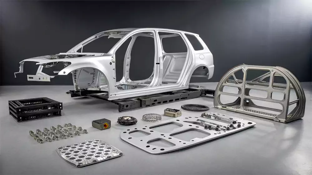 custom aluminum car parts cnc machining manufacturing process