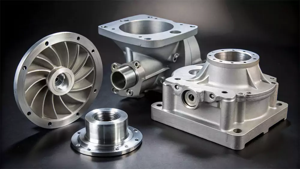 cnc machining and investment casting workflow steps comparison diagram