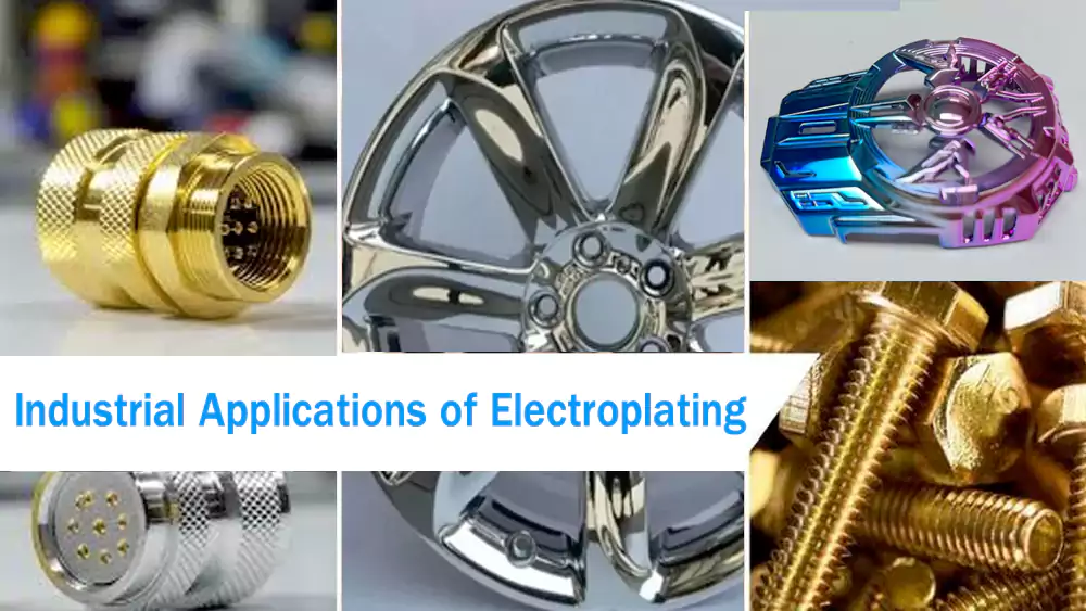 different electroplating types for industrial cnc applications