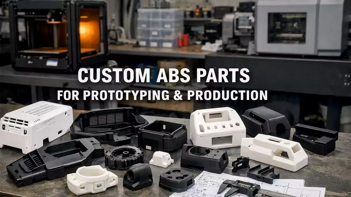 custom abs parts for prototyping and production