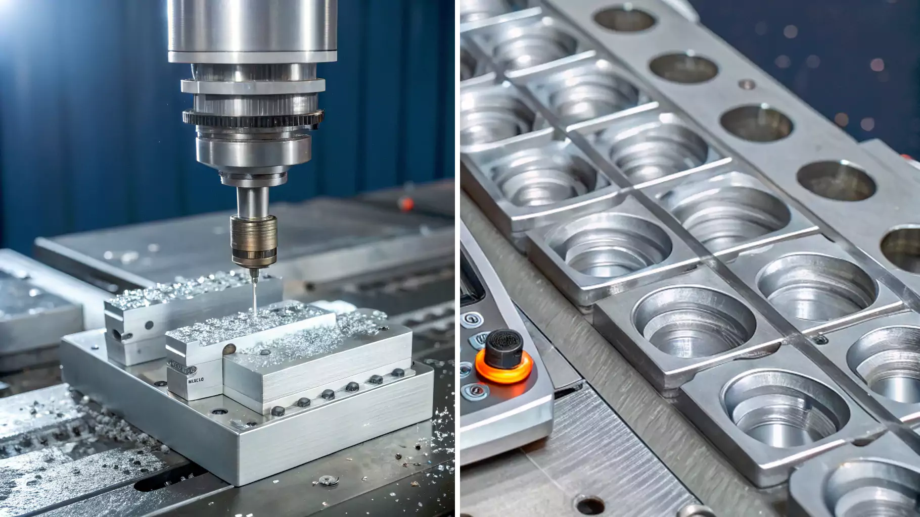 cnc machining vs casting key differences comparison table factors
