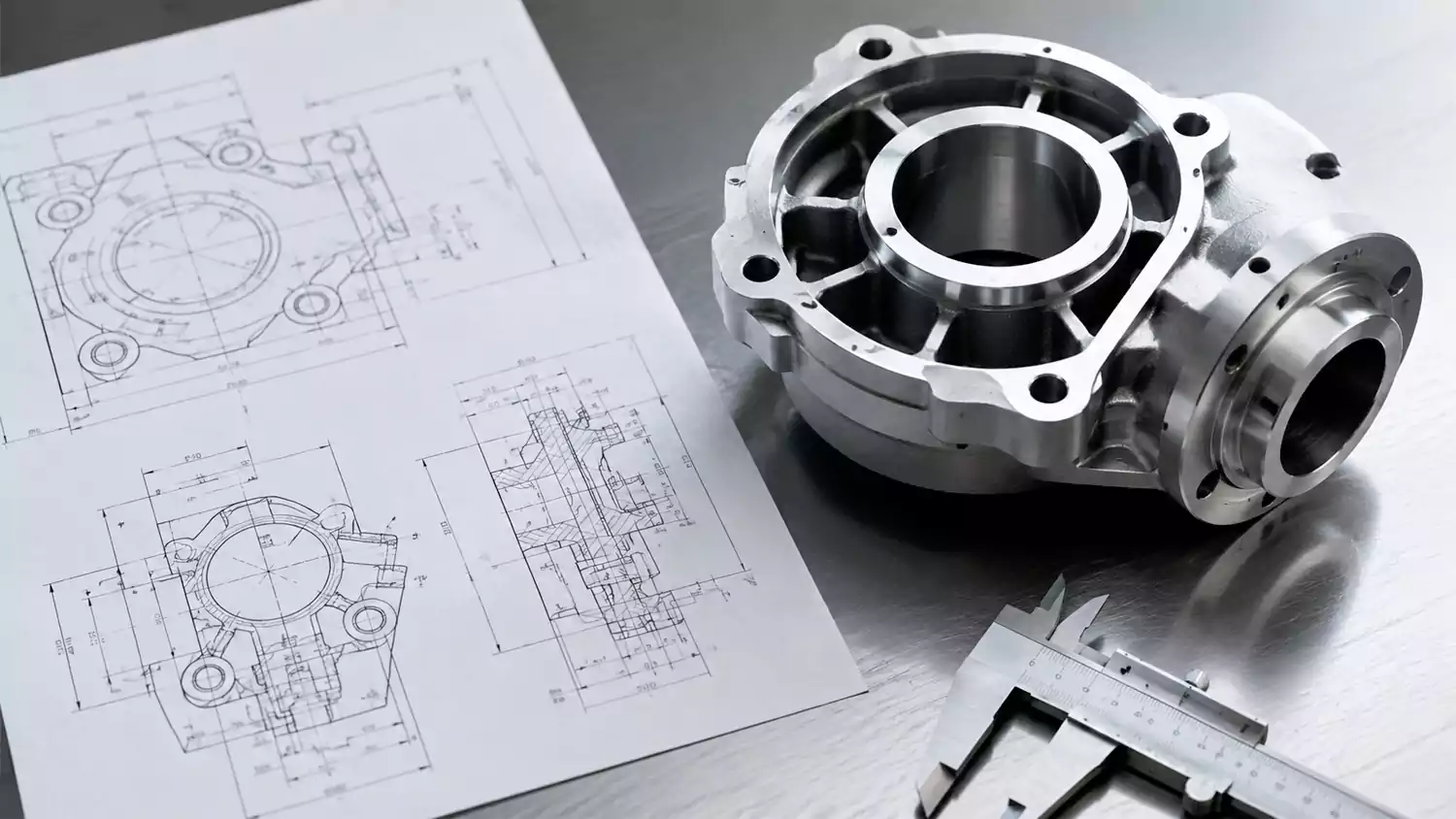 precision oem replacement component with engineering drawing for industrial machinery