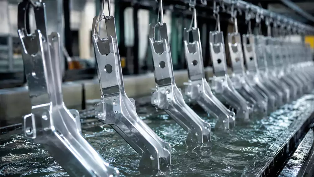 industrial metal surface finishing for corrosion resistance applications