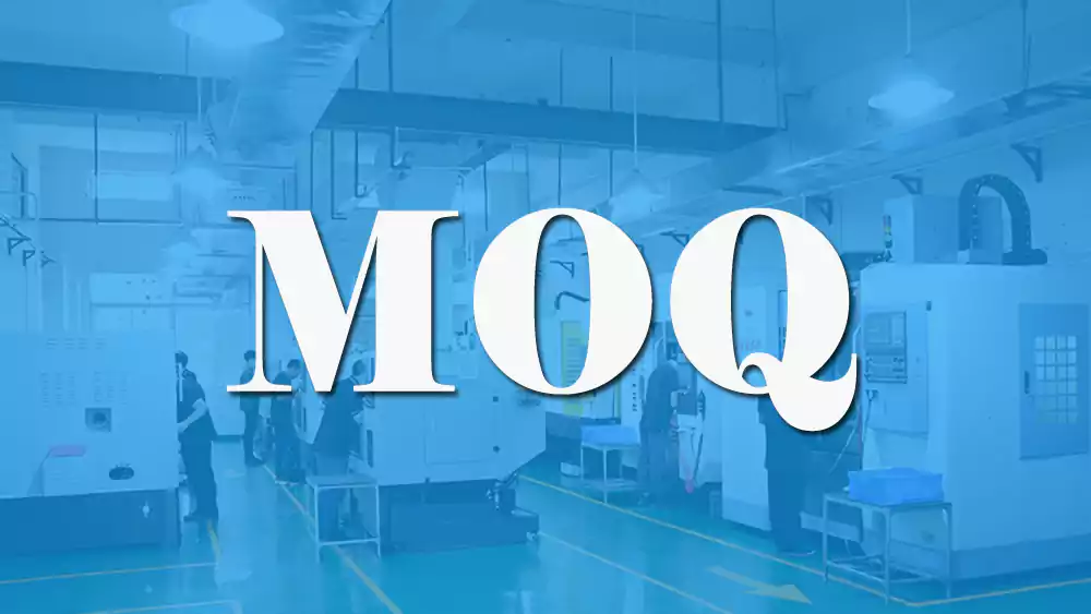 minimum order quantity explained for cnc machining production