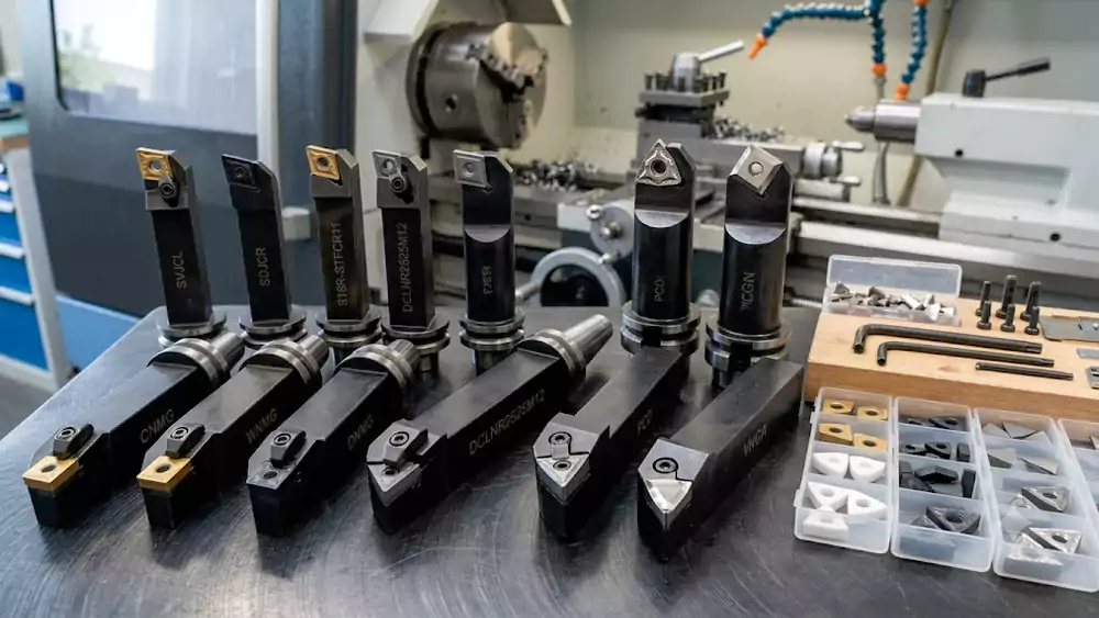 carbide ceramic cbn and pcd cnc turning inserts with tool holders