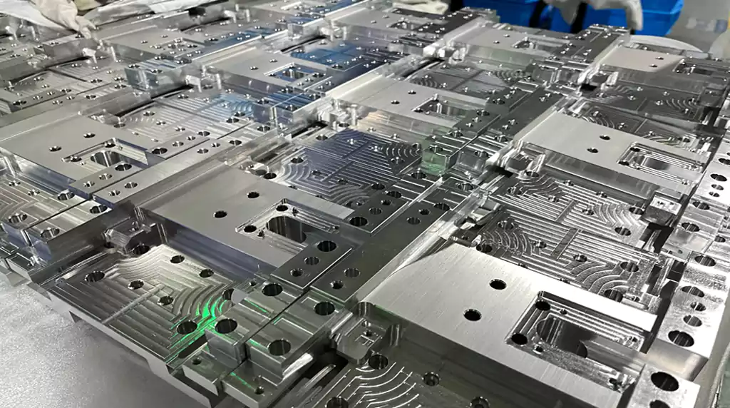 telecom cnc machining materials including aluminum copper stainless steel and precision milled parts