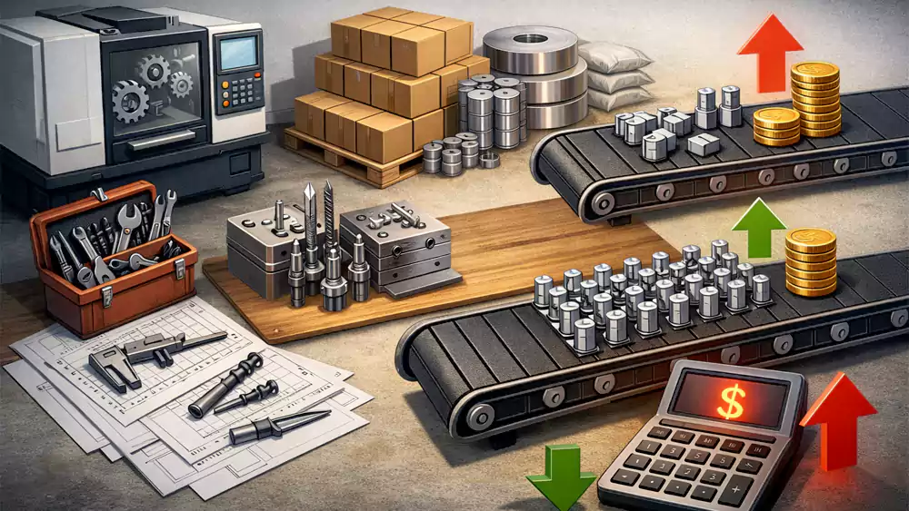 cnc machine setup process before low volume production