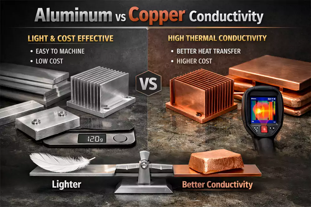aluminum vs copper conductivity comparison chart