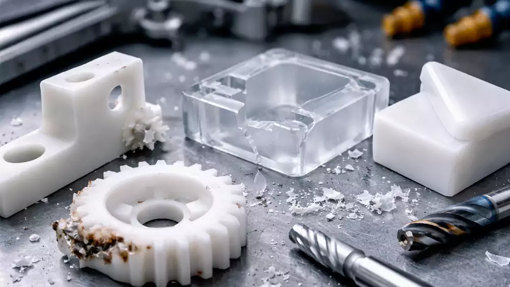 common cnc machining defects on engineering plastic parts