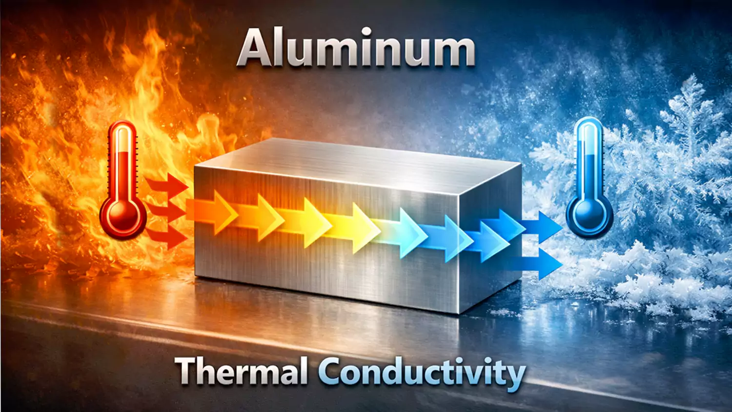 thermal conductivity of aluminum for cnc machined parts