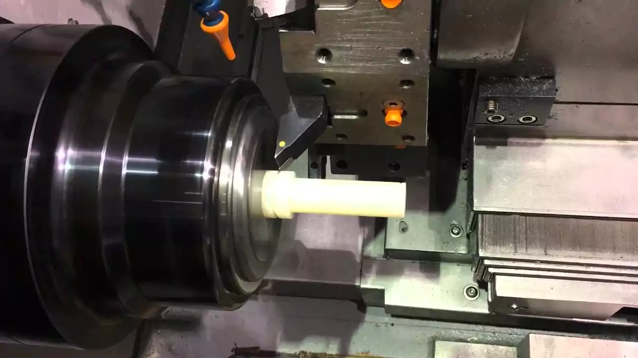 precision cnc machining nylon parts with tight tolerances and smooth surface finish