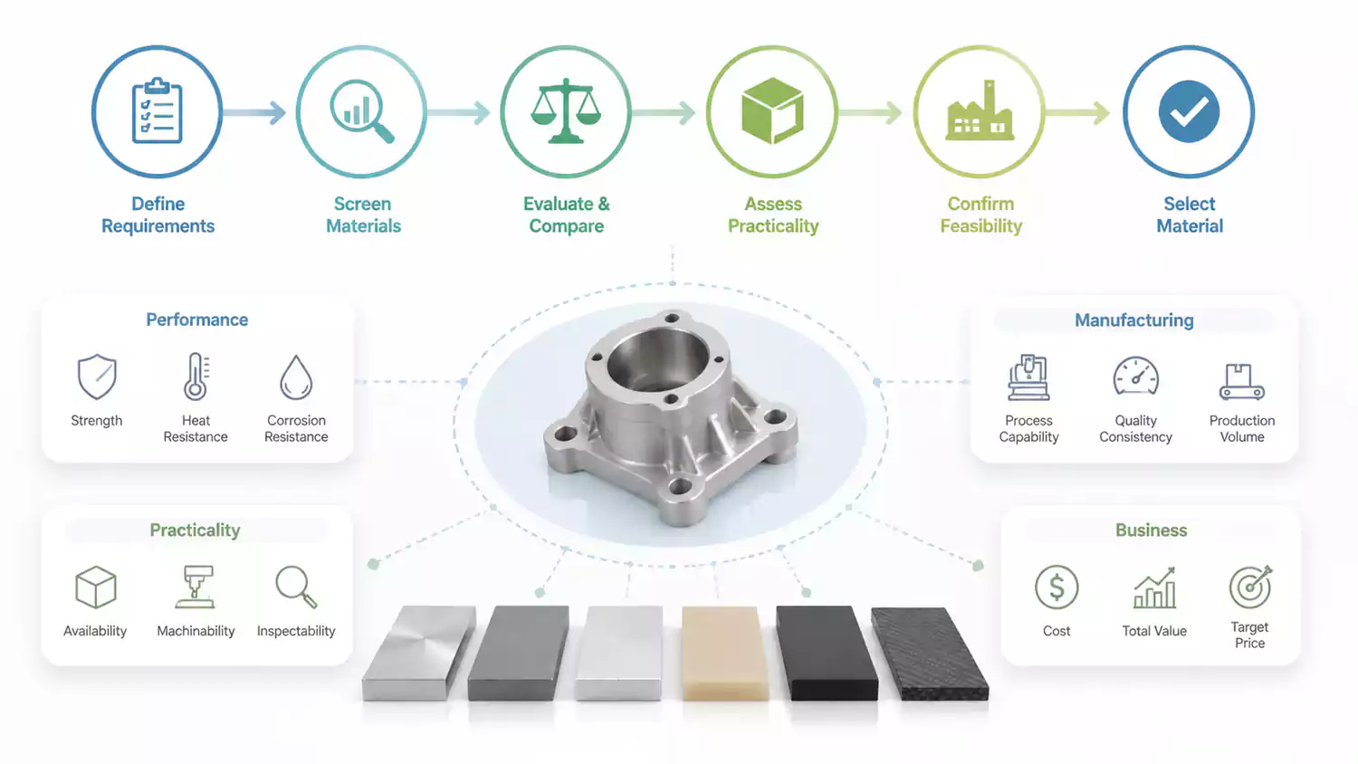engineering material selection process for product development projects