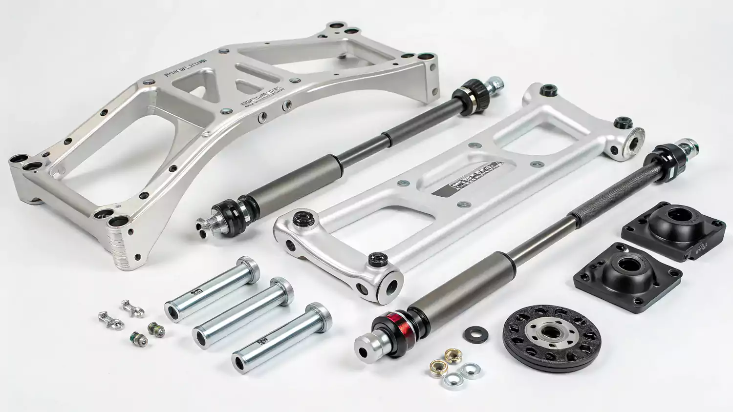 custom cnc machined suspension parts with high precision aluminum components