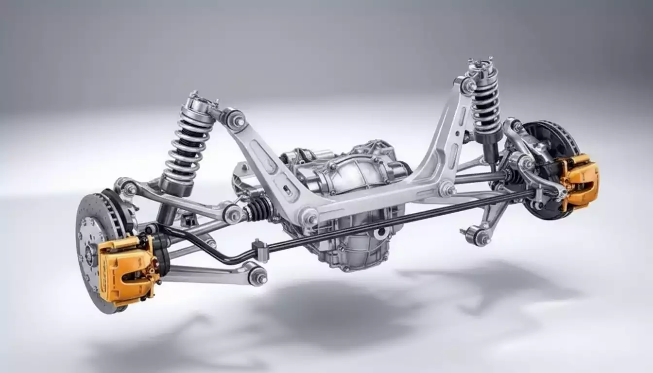precision cnc machined car suspension components for vehicle handling and durability